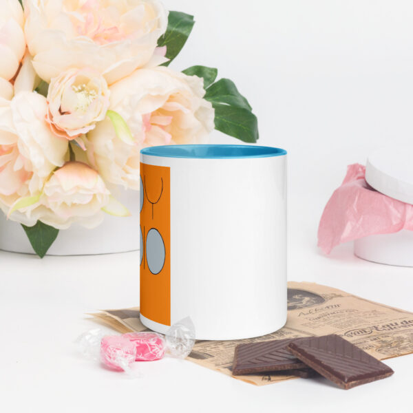 Lady Audio Ceramic Mug with Color Inside - Image 15