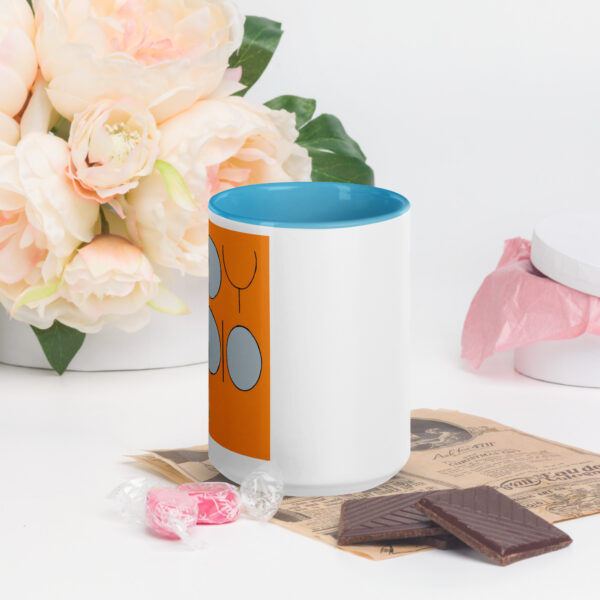 Lady Audio Ceramic Mug with Color Inside - Image 18